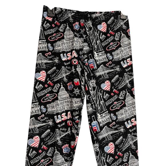 Leggings Depot 4th of July  Independence Leggings Womens Size OS/ Medium Soft - Picture 4 of 6